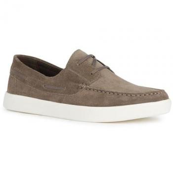 Calzado hombre Náuticos Geox Avola Gris Pardo 46 EU