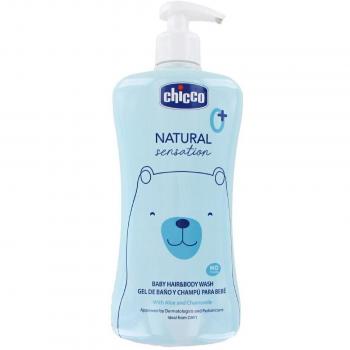 Chicco Natural Sensation Gel/Shampoo without Tears +0 M 500 ml