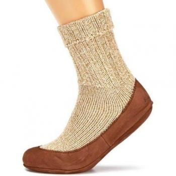 Falke - Calcetines opacas para hombre, talla 39-40, color Marrón