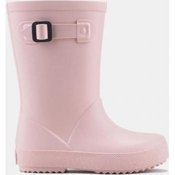 Botas de agua de niña Igor en rosa con detalle hebilla
