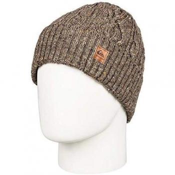 Quiksilver - Gorro con Dobladillo - Hombre - One Size - Marrón