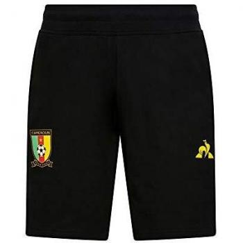Le Coq Sportif Cameroun Presentation Short M Pantalon Corto, Hombre, Black, L