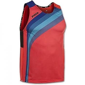 Joma Elite Camiseta, Hombres, Coral Fluor-041, S/M