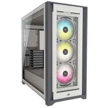 Corsair iCUE 5000X RGB Tempered Glass Mid-Tower ATX Smart Case