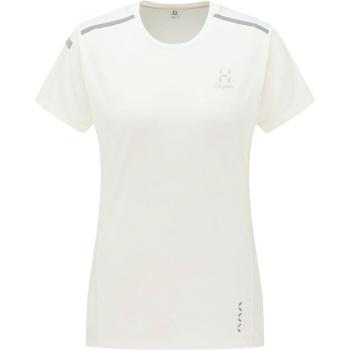 Camiseta L.I.M Tech de mujer Haglöfs blanca