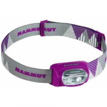 Mammut T-Base - Linterna frontal, color cereza, talla Talla única