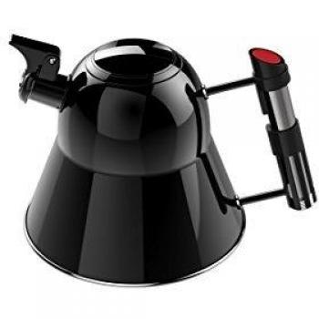 Pangea Hervidor Star Wars Diseño Darth Vader, Negro, 1.7 Litros
