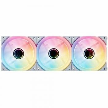 Pack de Ventiladores Suplementarios Interconectables Forgeon Overmind 3x 120mm ARGB PWM Blancos y Negros