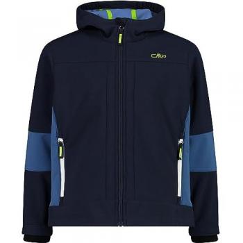 CMP Kids Softshell Jacket with Fixed Hood - Anti-Wind, Unisex