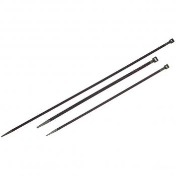 Bridas Nylon Negras 2.5x100mm (100 Unidades)