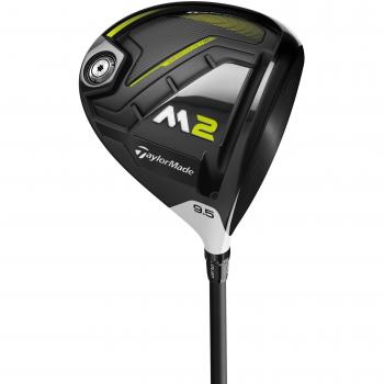 TaylorMade M2 + D-Type Drivers de Golf, Hombre, Negro, 9.5