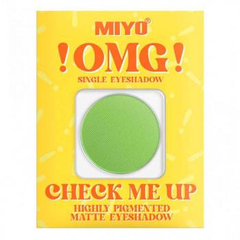 Miyo ¡OMG! Check Me Up Sombra de Ojos Mate en Godet 09 Alien 1.3g