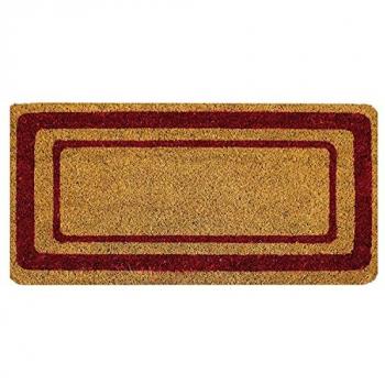 Alfombra de entrada Velcoc con borde 60x120 cm, fondo vinílico y surtido de colores