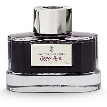 Tintero de Vidrio de 75 ml Graf von Faber Castell Rosa Eléctrico