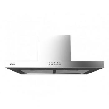 Campana Tipo T Svan SCPT600A1IX 46,5W 520m3/h A+ Inox 60 cm