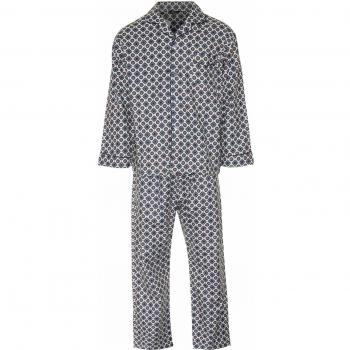 Hombre Champion Kensington Wyncette Algodón Peinado pijama pijama ropa de descanso - algodón, Azul, 100% algodón 100% perchado, hombre, 2X-Grande 48-50