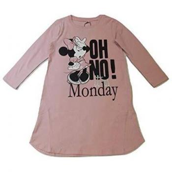 NAME IT NKFMINNIE Alia Nightdress WDI Camisa de Noche para niña Rosa Claro Pink Nectar 116 cm