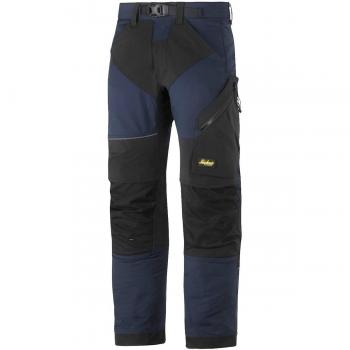 Pantalón de Trabajo Flexiwork Snickers 6903 para Hombre, Azul Marino/Negro, Talla 41 35