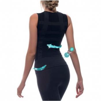 LIPOSLIM Camiseta Fibra Emana 3D Negro Namasté M/L 1ud