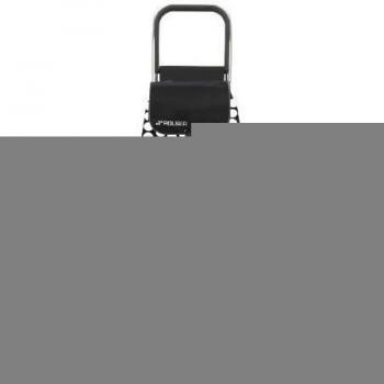 Rolser 8420812918430 PAC006 Logic Shopping Trolley, Pack Luna - White-Black - 2 Units by Rolser