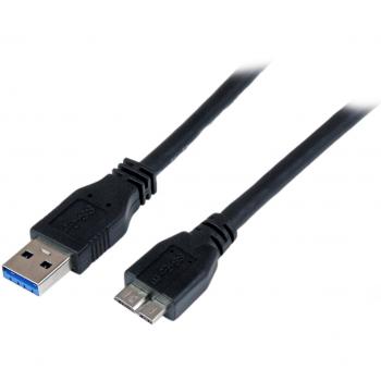 StarTech.com 1m 3 ft Certified SuperSpeed USB 3.0 A to Micro B Cable Cord - USB 3 Micro B Cable - 1x USB A