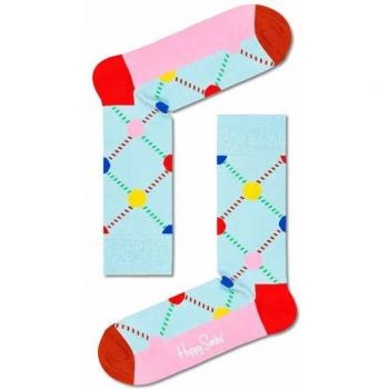 Happy Socks Multicolor Argyle Dot Socks - Size 36-40 - Soft Fabric