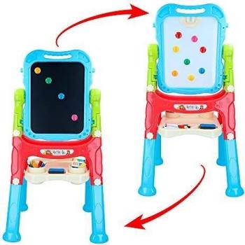 ColorBaby - Pizarra 2 en 1 con accesorios 110 cm Good Idea