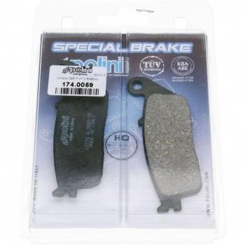 Polini freno/Pastillas De Freno orgánico para Peugeot Geopolis 500ie, Satelis 400ie/500ie, SUZUKI BURGMAN 650