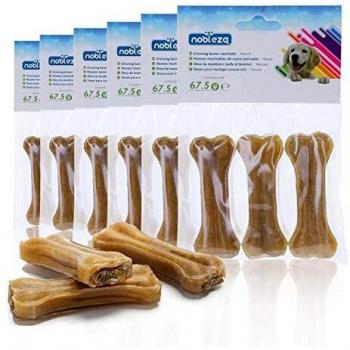 Huesos y Snacks Dentales para Perritos - 18 Piezas de Pollo, Cerdo o Ternera, Refuerzo Nutricional y Salud Dental