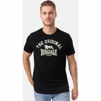 Camiseta Lonsdale Original Unisex Adulto Negra XX-Large