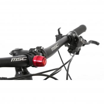 MSC Bikes Light RD Luz Trasera, Rojo, 15 Lumens