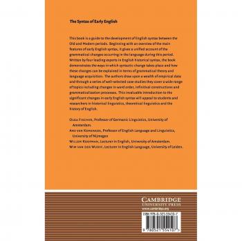 Early English Syntax: A Comprehensive Guide (Hardcover Edition)