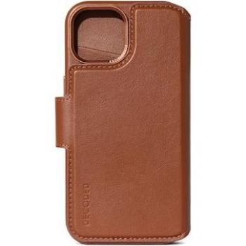 Funda Decoded D24IPO15PLDW5TN para teléfono móvil de 17 cm (6.7 pulgadas) con diseño de cartera en color Marrón