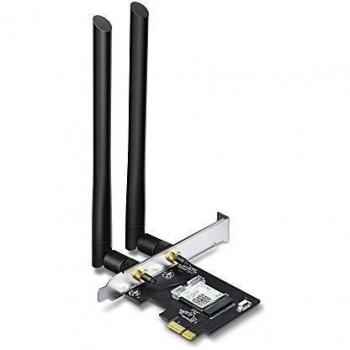 TP-Link Archer T5E AC1200 Dual Band PCIe WiFi Card with Bluetooth 4.2, Internal Wireless PCI Express WLAN, 867 Mbit/s, Low Profile, Black