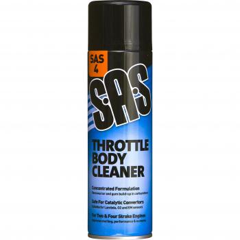 SAS - Limpiador de estrangulador para cuerpo del acelerador y carburador, 500 ml, gran desengrasante en aerosol, paquete de 6 unidades de 500 ml