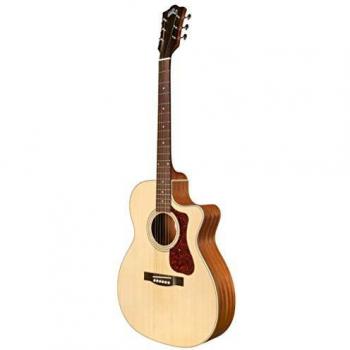 Guild OM-240CE Westerly Natural Electro-Acoustic Folk Guitar with Case