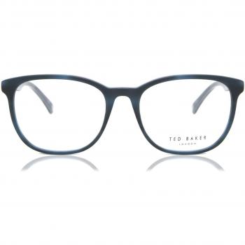 Gafas Graduadas Ted Baker TB 8241 652, Montura Óptica Azul para Hombre, Lentes Recetados para Mujer, Tamaño 55