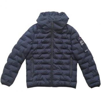 Peuterey Men's Black Quilted Nylon Puffer Jacket - Size L
