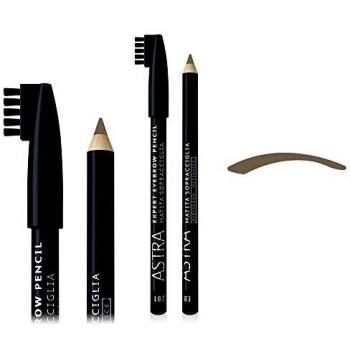 Lápiz de Cejas Astra Expert EB3 Marrón con Peina