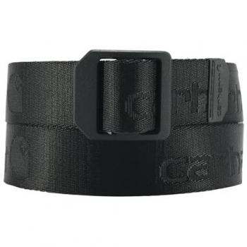 Cinturón Carhartt Nylon Webbing Ladder Lock para Hombre, Color Negro, Talla XL