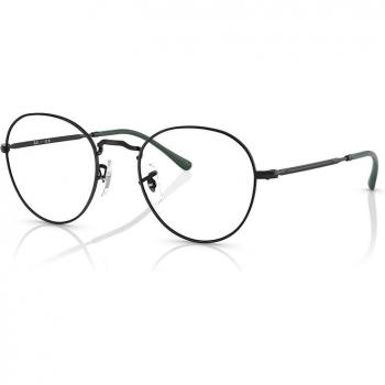 Ray-Ban RX3582V David 2509 Unisex Eyeglasses Black Size 49 with Blue Light Block Option