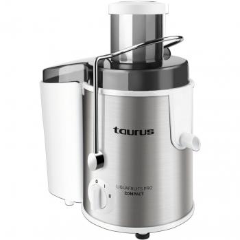 Licuadora Compacta Taurus LIQUAFRUITS PRO 500W con Filtro de Acero Inoxidable y Capacidad de 1 Litro