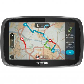 TomTom GO 6000 6-inch Sat Nav with European Maps and Lifetime Map and Traffic Updates - Black