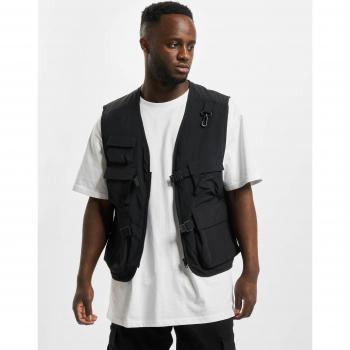 Urban Classics Tactical Vest Jacket - Black, 5XL