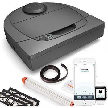 Neato Robotics D304 Connected Ultra Pack - aspirador robot con estación de carga, Wi-Fi & App