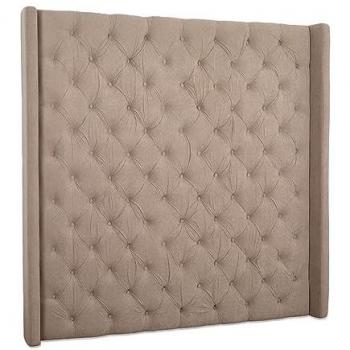 Cabecero Tapizado Topo 173x170 cm con Capitone y Laterales 3D Lydie en Poliéster