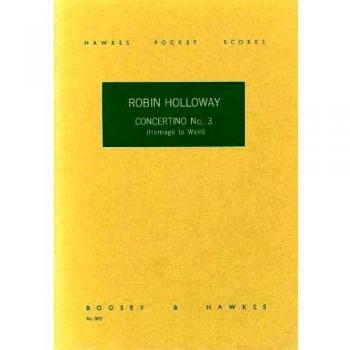 Concertino no. 3 op. 29 orchestre