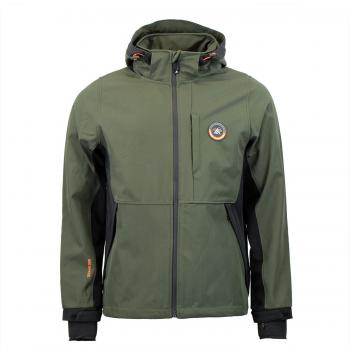 Mesh-Lined Softshell Jacket Peak Mountain Cafe