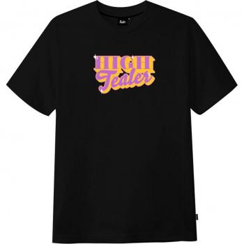 Tealer High Black T-Shirt for Men