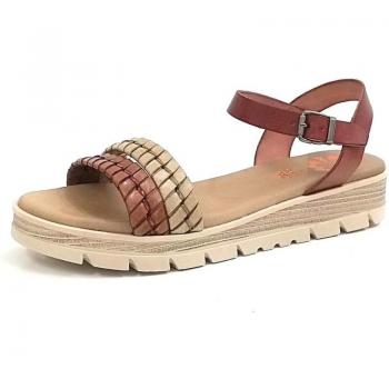 Zapato de mujer Porronet modelo 2928 en color marrón, Sandalias de mujer Porronet Lonas RIA Menorca